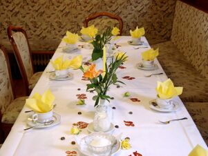 Schlo&szlig;-Hotel Hirschau - Salle de petit d&eacute;jeuner