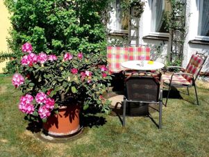 Schlo&szlig;-Hotel Hirschau - Terrasse